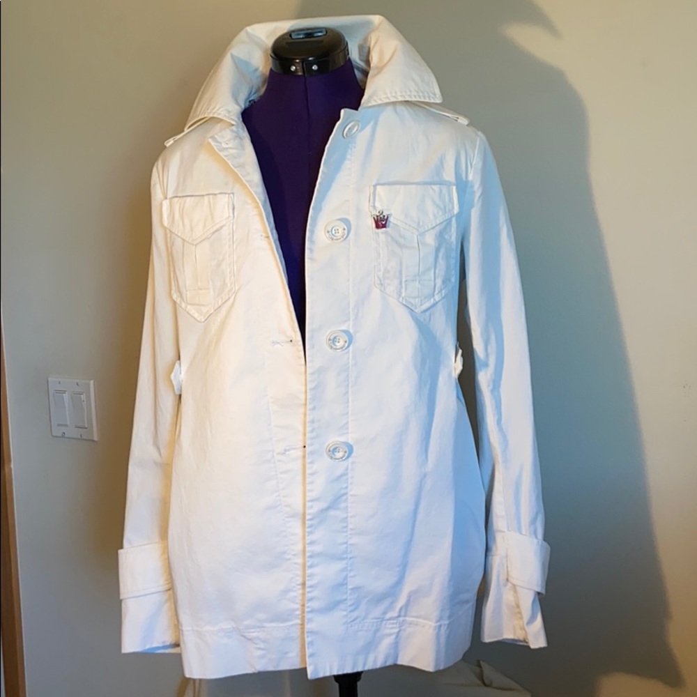 Only style girls Patrizia Pepe white jacket